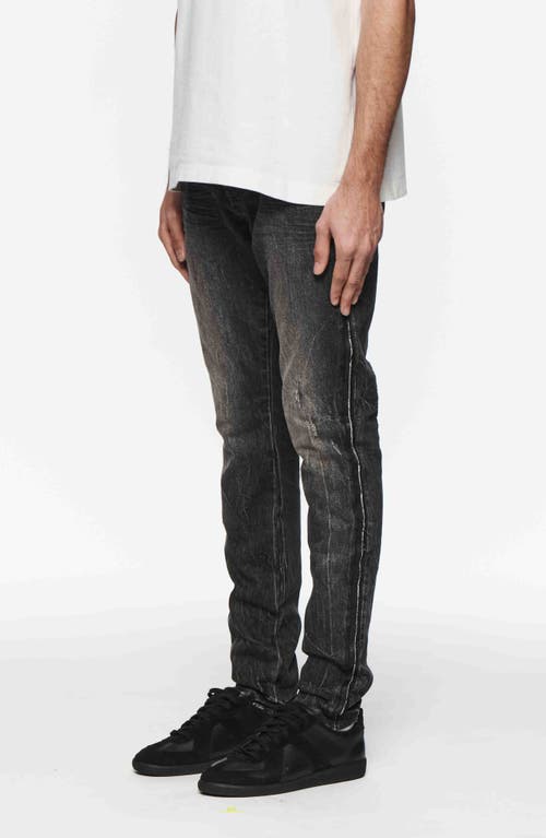 Shop Purple Brand Shadow Seam Skinny Jeans In Black