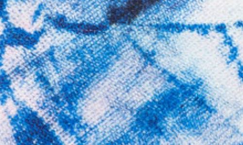 Wet Brush Ocean Tie Dye Hair Scarf In Ocean
