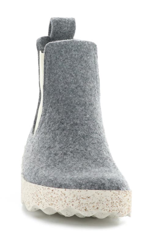 Asportuguesas By Fly London Caia Chelsa Boot In Concrete Rewooly