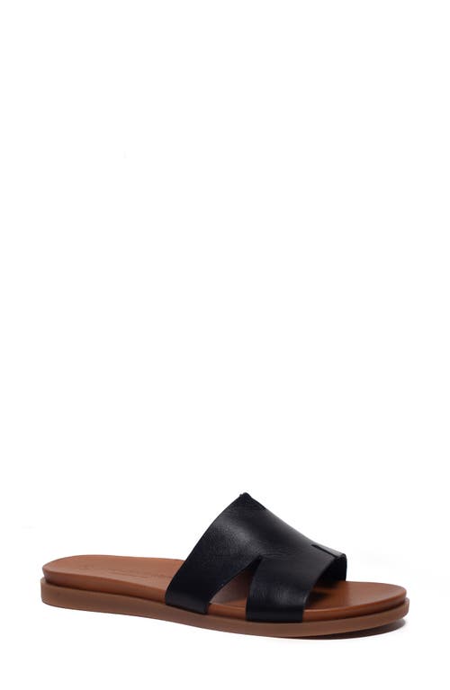 Diona Slide Sandal in Black