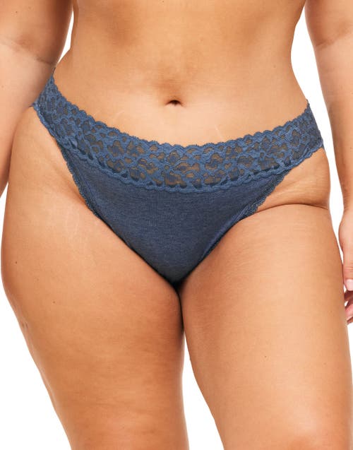 Shop Adore Me Joany Bikini Panties In Dark Blue