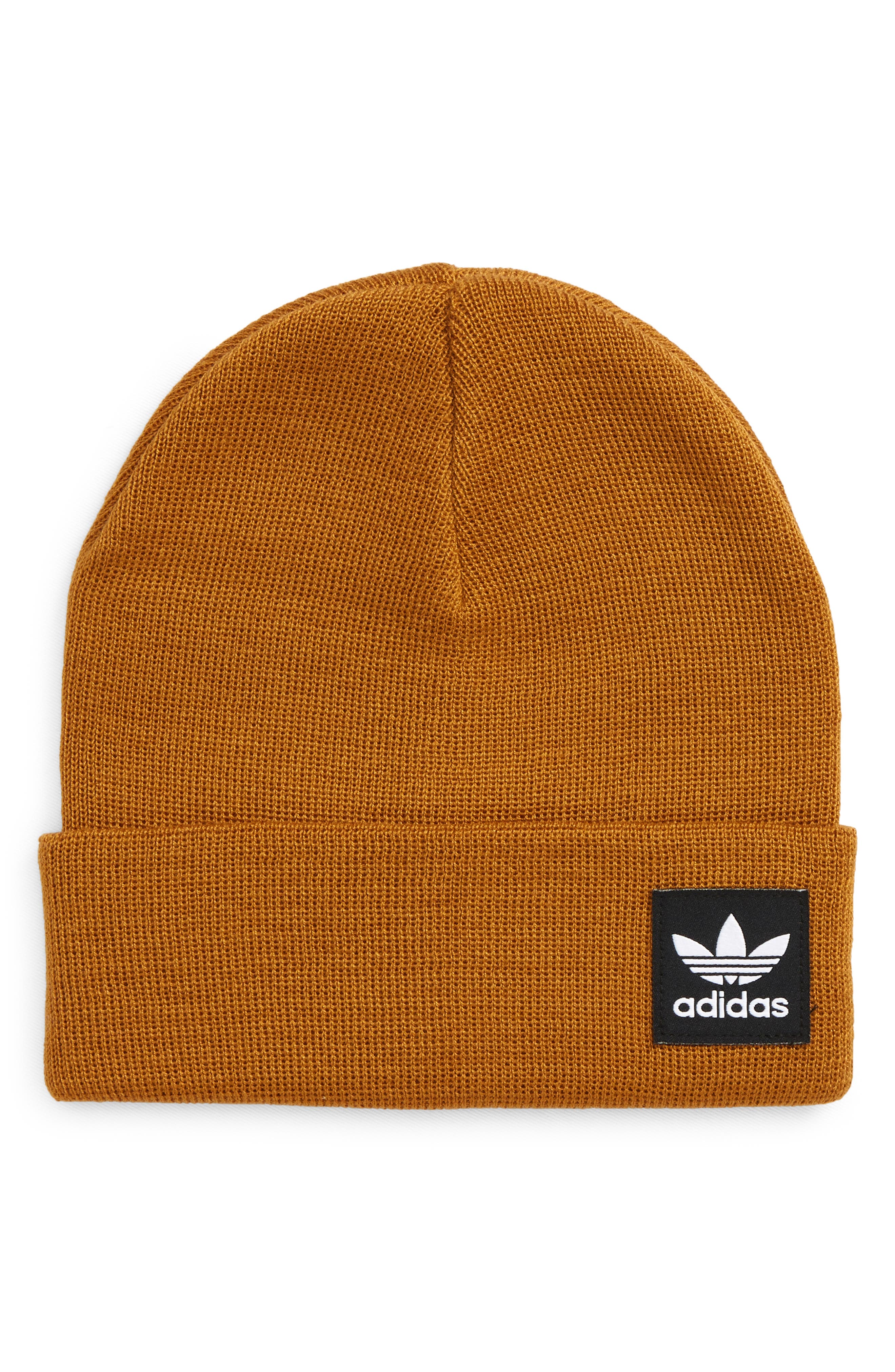 adidas mustard beanie