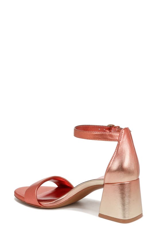Naturalizer Vera Caliente Ankle Strap Sandal In Sunset Ombre Metallic