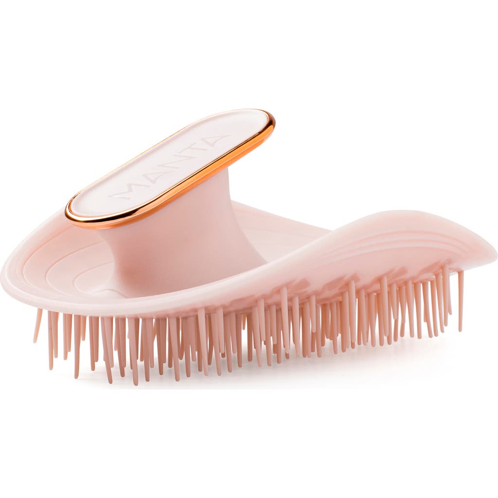 Manta Healthy Hair Brush In Pink