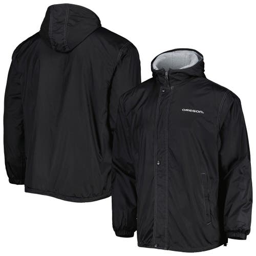 Men's Dunbrooke Black Oregon Ducks Legacy Full-Zip Hoodie Jacket