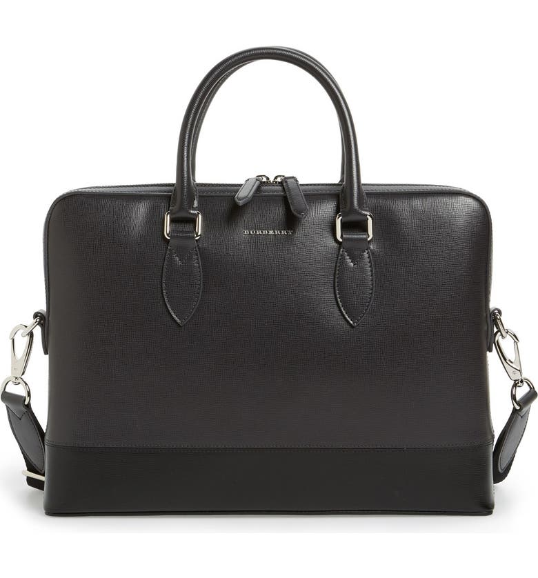 Burberry The Barrow Leather Briefcase | Nordstrom