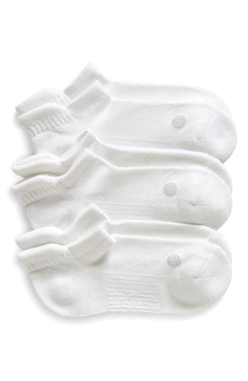 zella Assorted 3-Pack Tab Ankle Socks at Nordstrom,