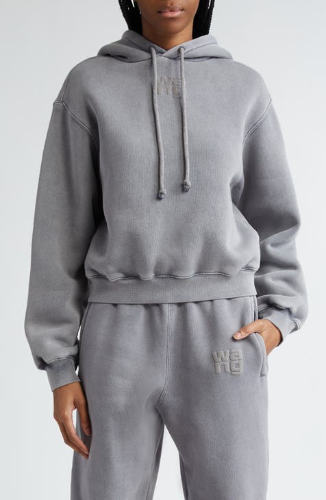 Women's Grey Designer Sweatshirts & Hoodies
