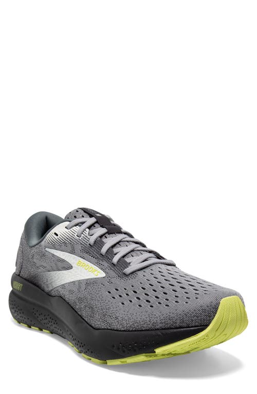 Ghost 16 Running Shoe in Primer/Grey/Lime