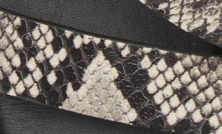 Shop Rag & Bone Snakeskin Embossed Slingback Sandal In White Snake
