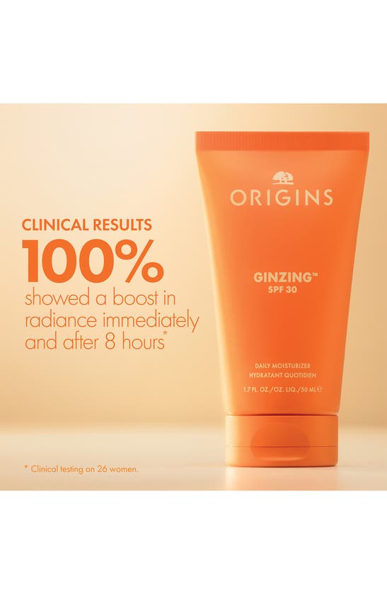 Shop Origins Ginzing™ Spf 30 Daily Moisturizer Sunscreen, 1.7 oz