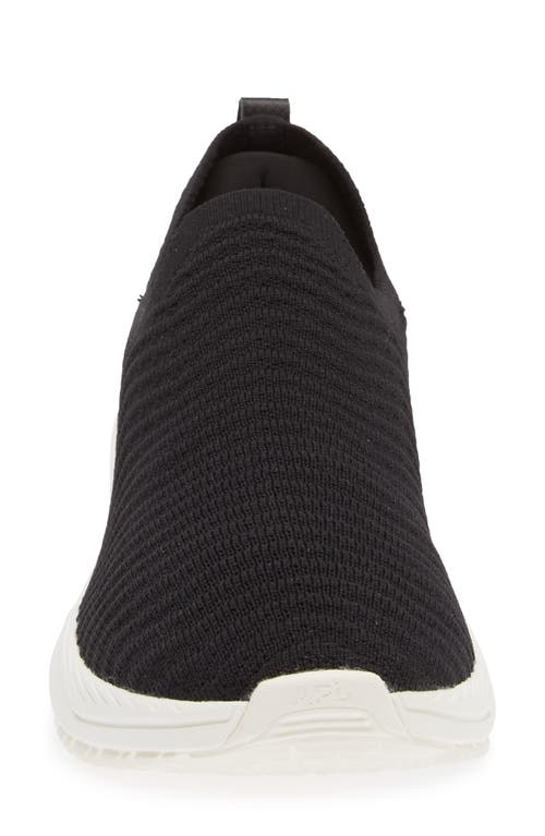 Shop Apl Athletic Propulsion Labs Apl Techloom Traveler Slip-on Sneaker In Black/ivory/gum