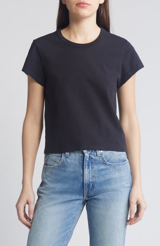 Shop Slvrlake Easy Cotton T-shirt In Raven