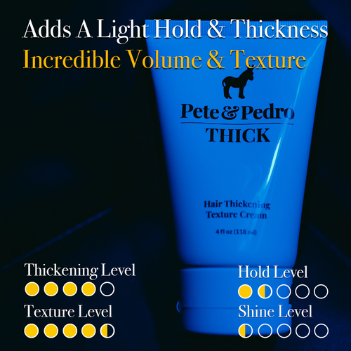 Pete & Pedro Thick Hair Thickening & Light-hold Styling Cream
