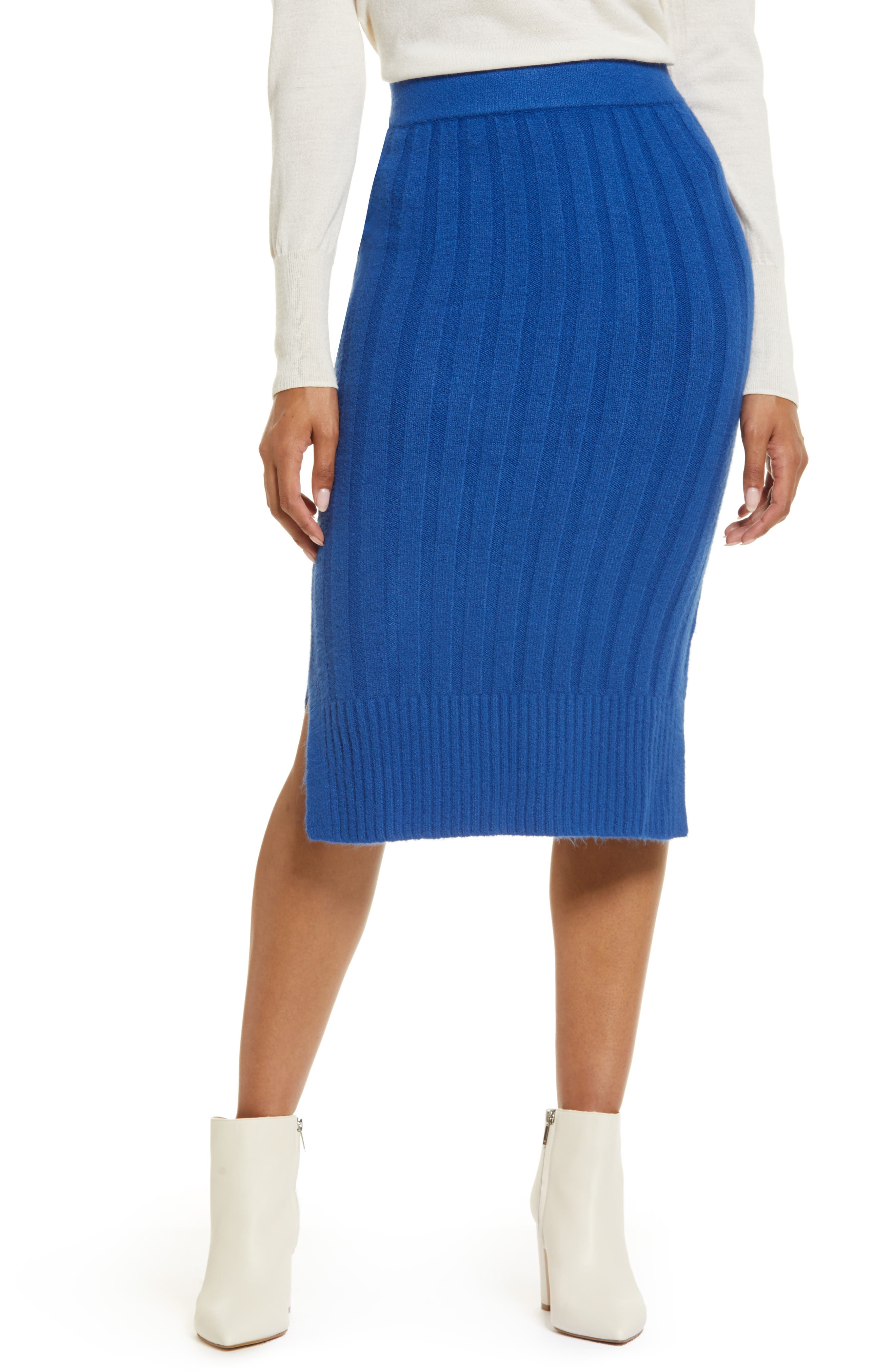 halogen sweater skirt