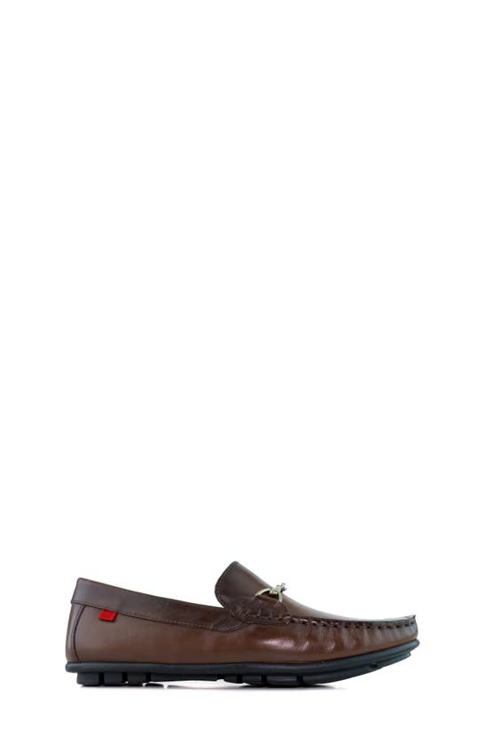 Marc Joseph New York Kids' Edgewood Road Bit Loafer In Brown Napa