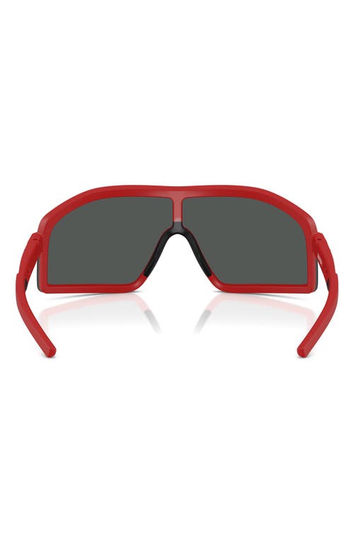 Scuderia Ferrari Men's Sunglasses Fz6010u In Matte Red