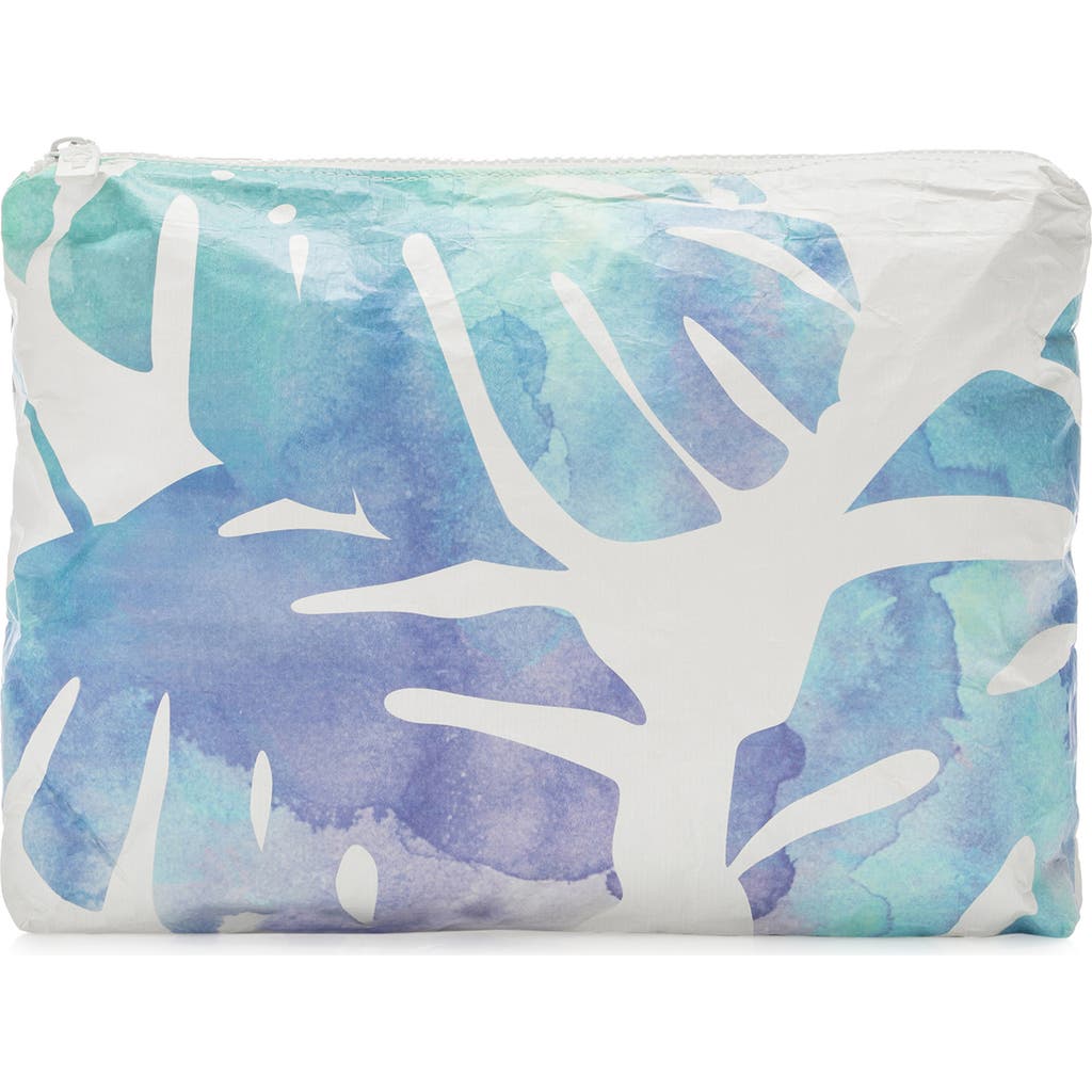 Shop Aloha Collection Medium Water Resistant Tyvek® Zip Pouch In Dawn