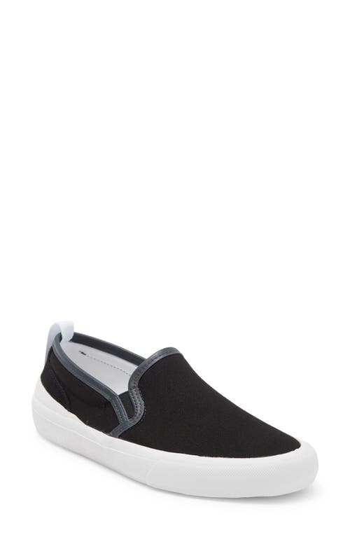 Official Program Canvas Slip-on Sneaker In Black/white