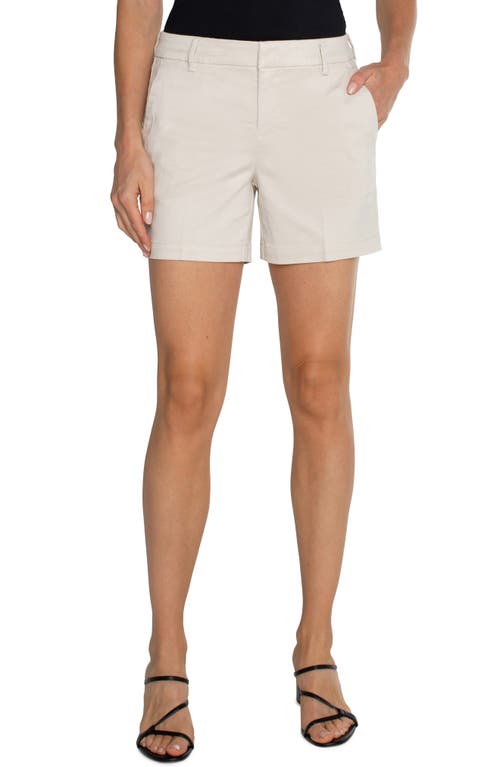 Liverpool Los Angeles Kelsey Stretch Twill Trouser Shorts at Nordstrom,