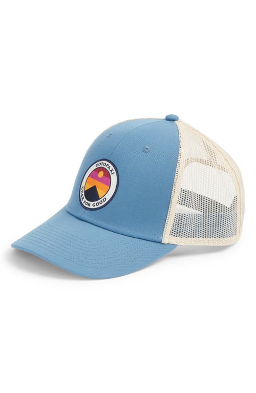 Cotopaxi Sunny Side Trucker Hat in Denim