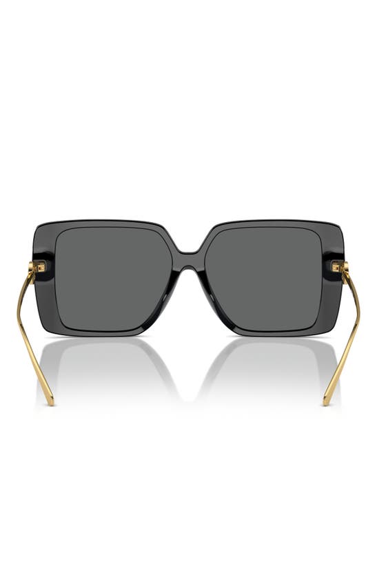 Tory Burch 56mm Square Sunglasses In Black