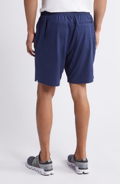 Johnnie-o Webb Drawstring Shorts In Navy