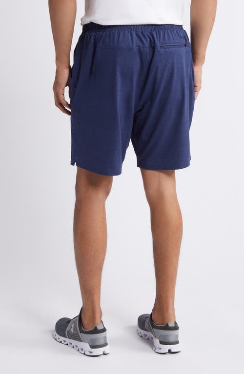 Shop Johnnie-o Webb Drawstring Shorts In Navy