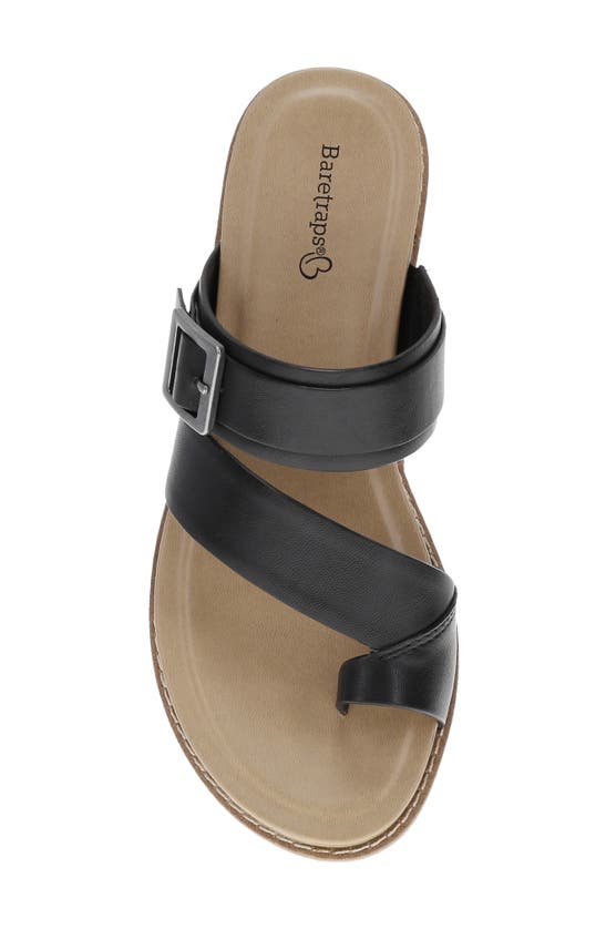 Baretraps Nat Slide Sandal In Black