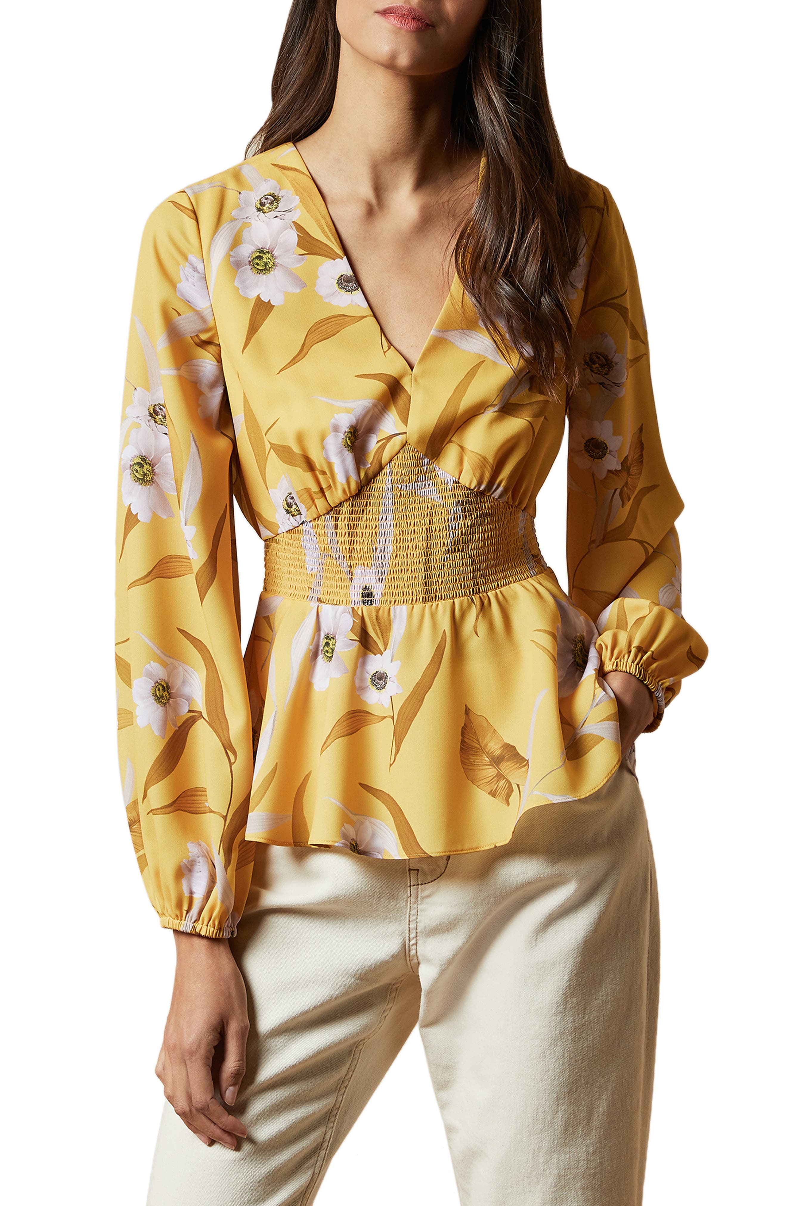 yellow blouse canada