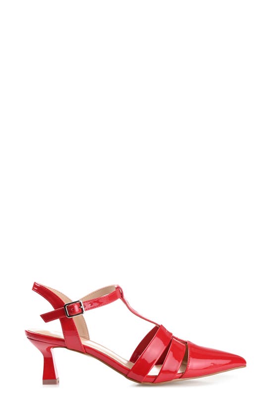 Journee Collection Jazlynn Pump In Red