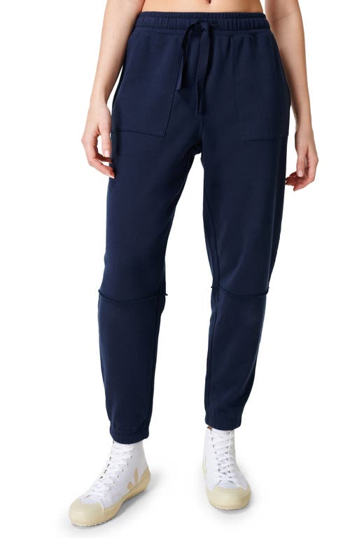 Sweaty Betty Revive Relaxed Joggers in Navy Blue 