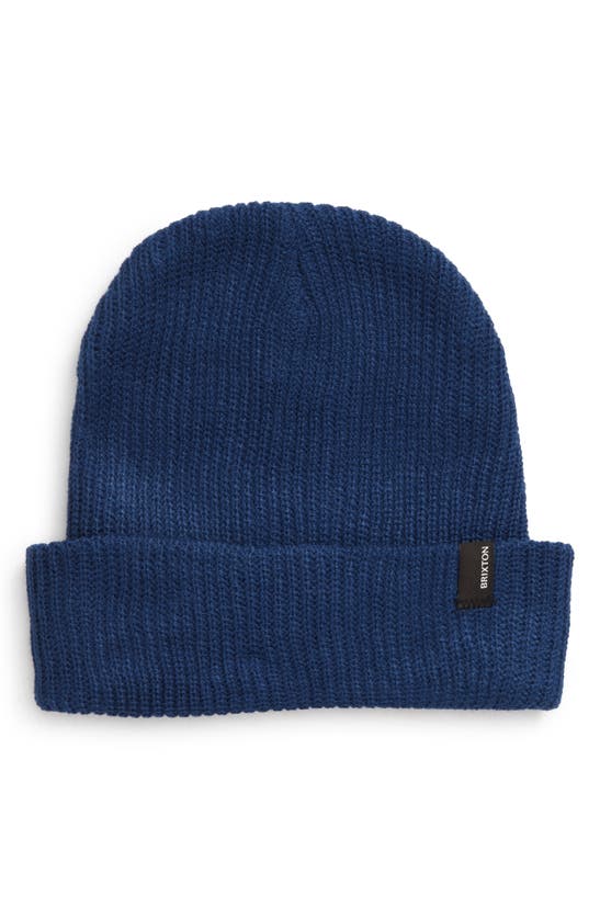 Brixton Heist Beanie In Joe Blue