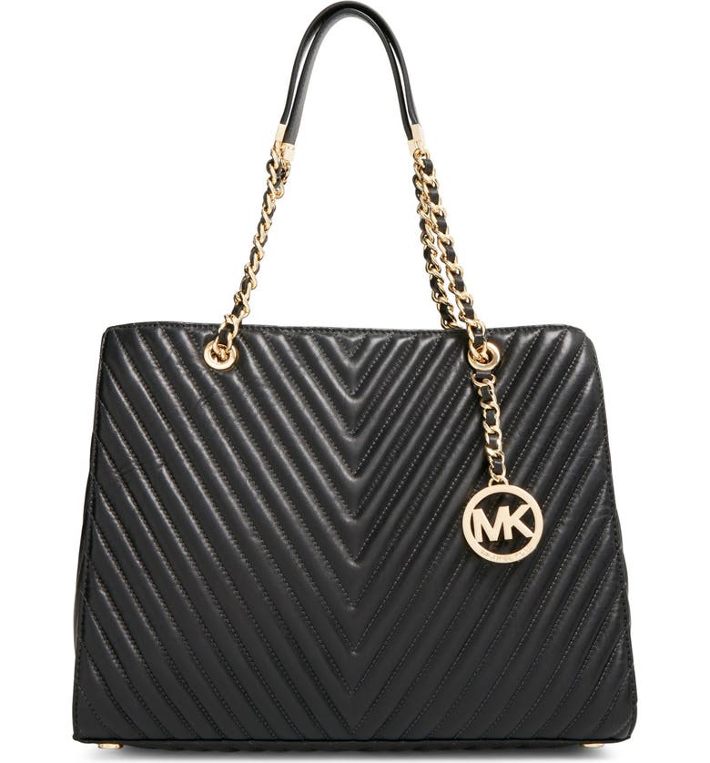MICHAEL Michael Kors 'Large Susannah' Quilted Leather Tote | Nordstrom