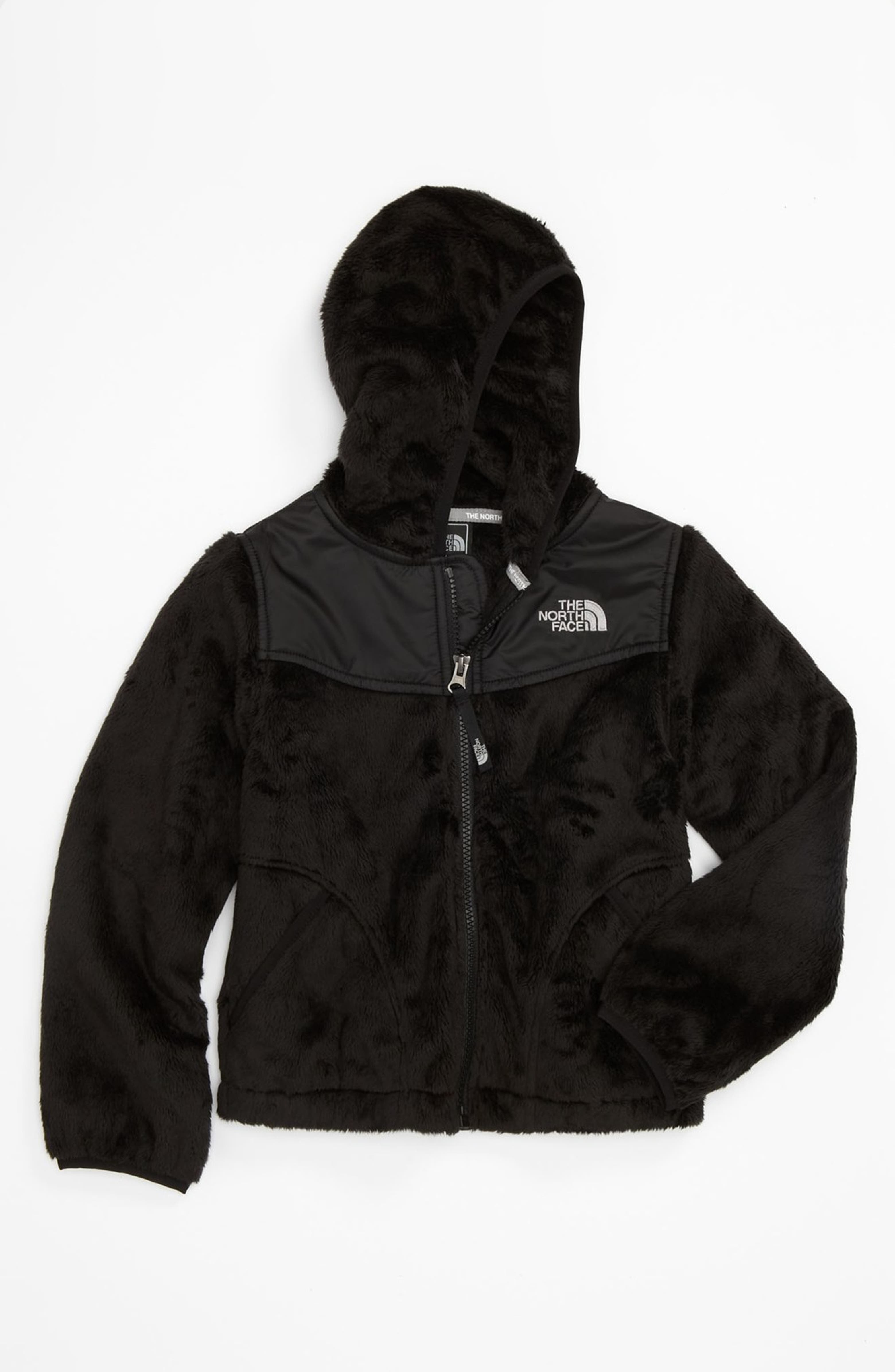 The North Face 'Oso' Hooded Fleece Jacket (Little Girls) | Nordstrom