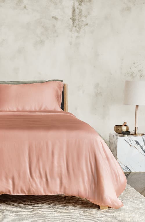 Ettitude Sateen Duvet Cover In Copper