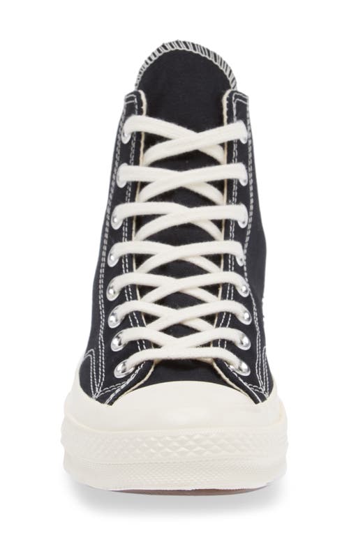 Shop Comme Des Garçons Play X Converse Chuck Taylor® All Star® Heart High Top Sneaker In Black