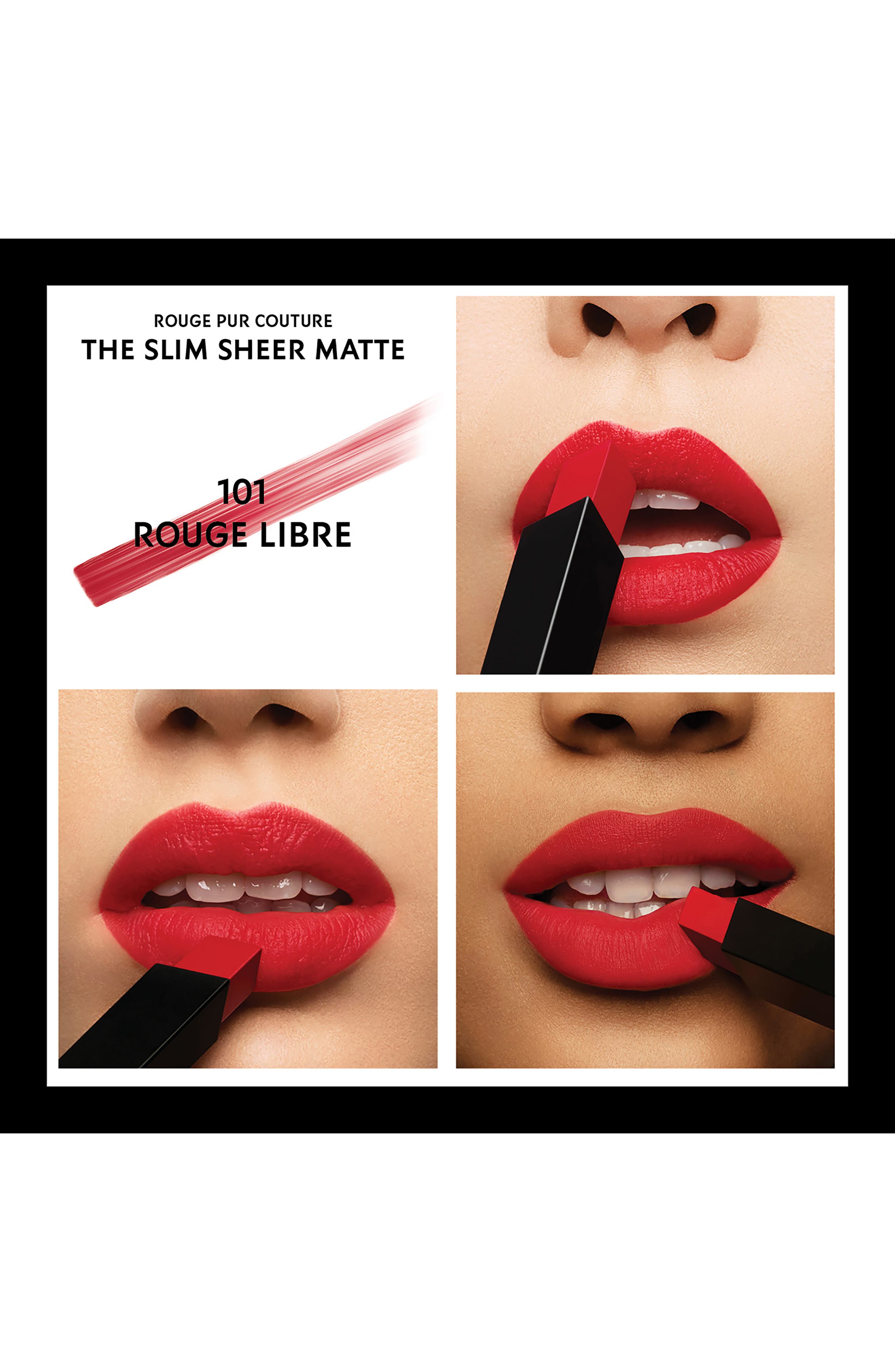 ysl the slim sheer matte 101