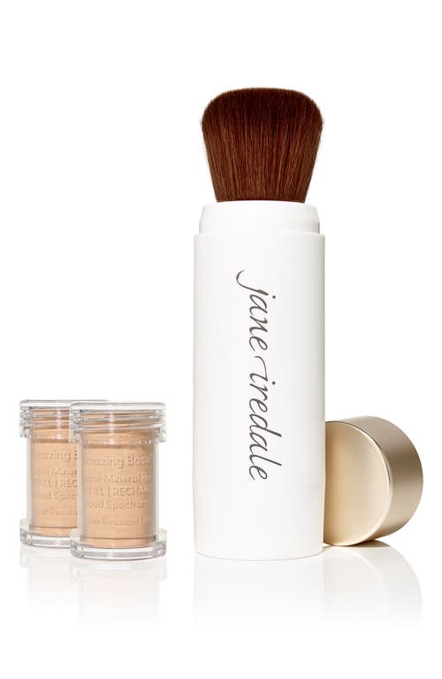 jane iredale Amazing Base Loose Mineral Powder SPF 20 Refillable Brush in Honey Bronze at Nordstrom