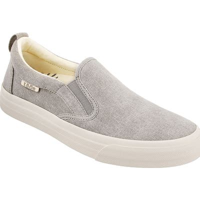 Taos Rubber Soul Slip-On Sneaker, Grey