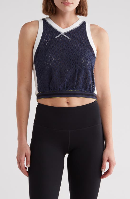 Shop Fp Movement By Free People Slam Dunk Tank Top In Navy