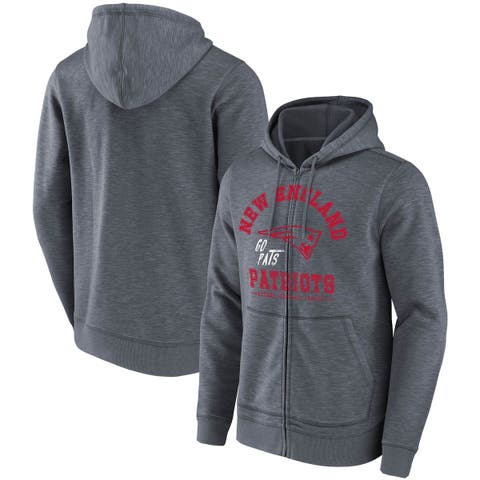 New England Patriots NFL x Darius Rucker Collection by Fanatics Domestic  Full-Zip Hoodie - Heather Gray