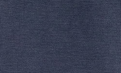 Shop Devil-dog Dungarees Waffle Knit Henley In Indigo