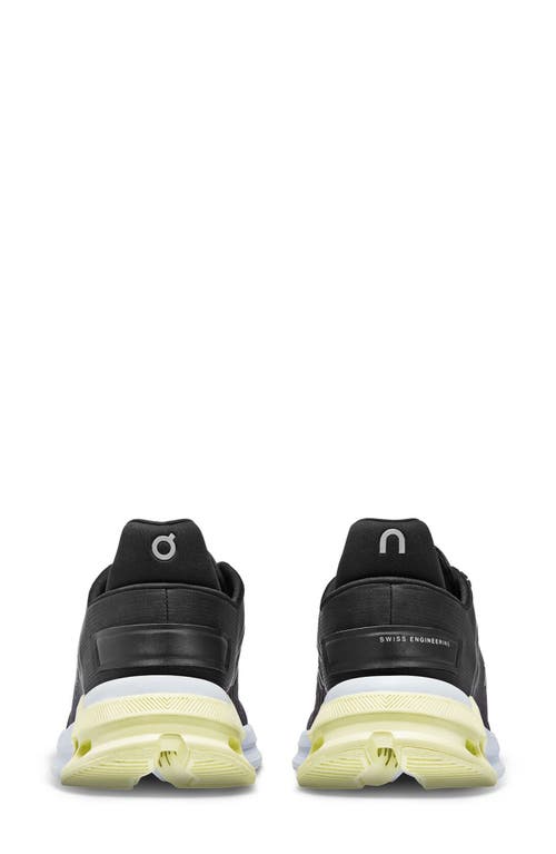 Shop On Cloudnova Flux Sneaker In Black/hay