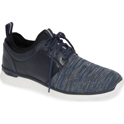 Johnston & Murphy Prentiss Xc4 Waterproof Low Top Sneaker, Blue