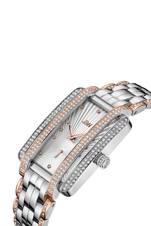 Jbw Mink Diamond Bracelet Watch, 28mm In Silver