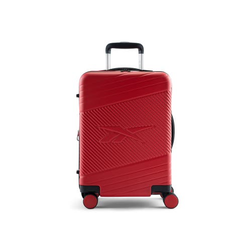 Shop Reebok Go Collection 2 Piece Luggage Set In Red