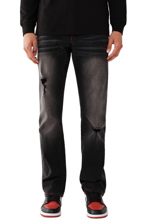 Wrangler faded black jeans. Small ink stain near