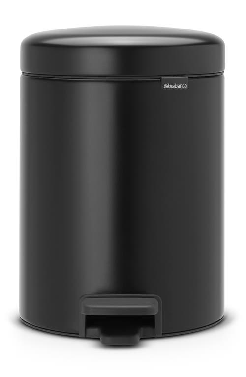 EAN 8710755112928 product image for Brabantia Newicon Step Can 1.3-Gallon Trash Can in Matte Black at Nordstrom | upcitemdb.com