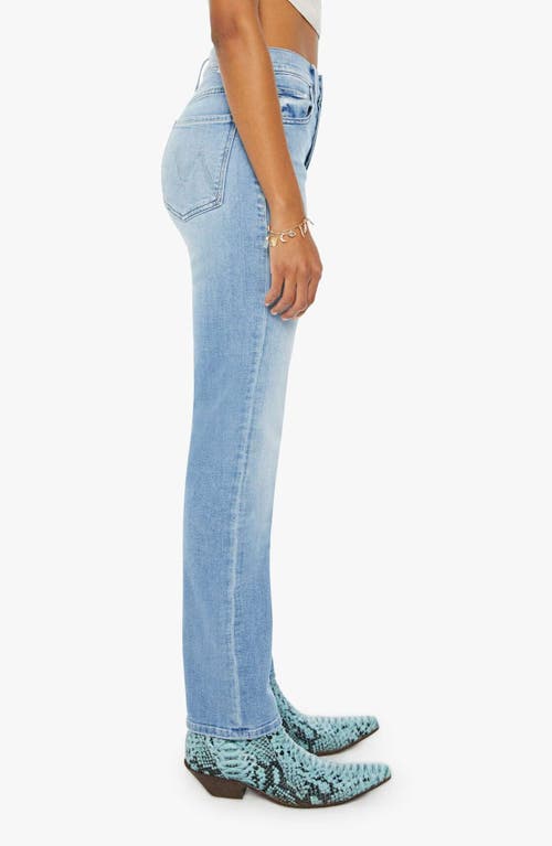 Mother The Tripper Ankle Fray All Over The Map Jeans In Blue - Size 29 In All Over The Map